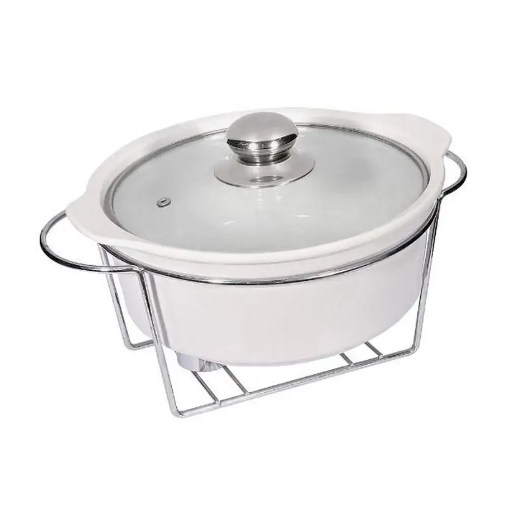 Ud Cacarola De Porcelana Redonda