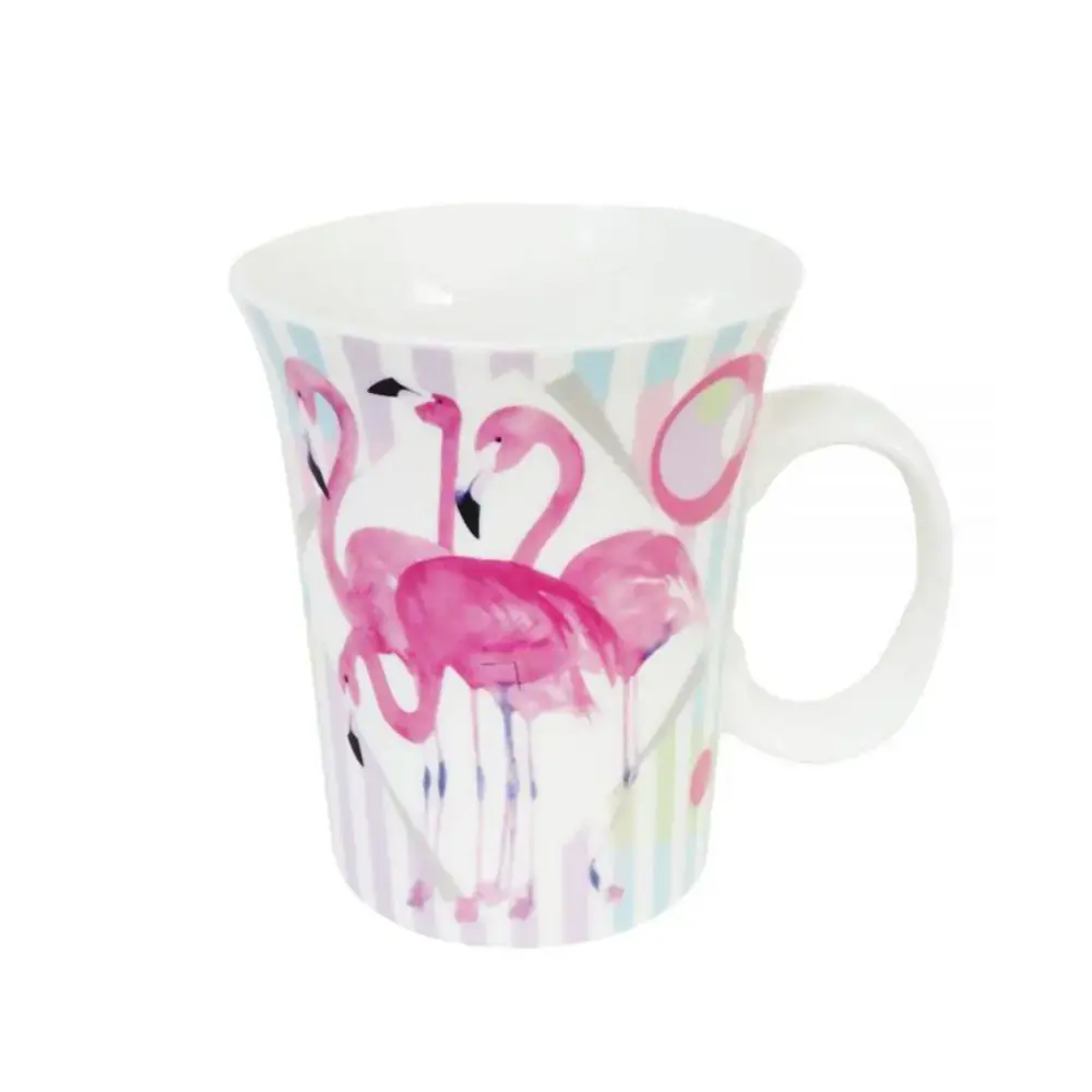 Caneca Porc Flamingo 320ml Sortidas
