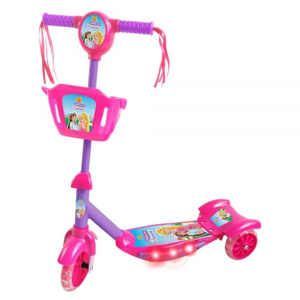 Patinete C Cesta Sonho Princesa