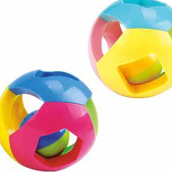 Chocalho Bola Baby Dm Toys Dmb5808
