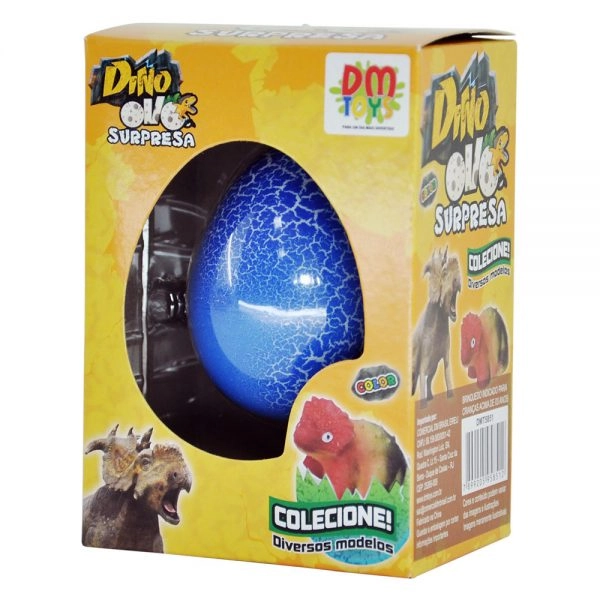 Dinossauro Ovo Surpresa Cresce Na Aguá Sortidos Colors 6cm - Colecionável