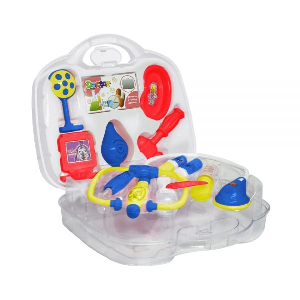 Maleta Doutor Dm C/acessorios 14 Pecas Colorida Dm Toys
