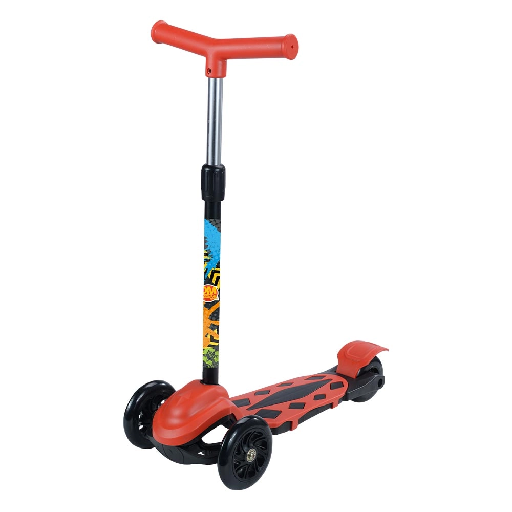 Patinete Radical Power 3 Rodas New Ref.dmr6246 Vermelho Dm Toys