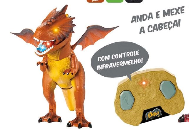 Dragao C/controle Infravermelho Ref.dtm6442