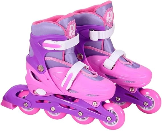 Patins Dm Inline Ajustavel Rs C/acessorios P