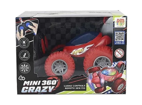Carro Controle Remoto Sem Fio Com Luz Mini Cr Dmt7092 Dm Comercial