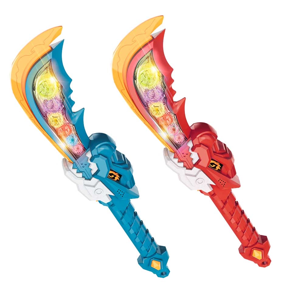 Espada Dino Power Tiranossauro Com Luz Som Dmt7111 Dm Brasil