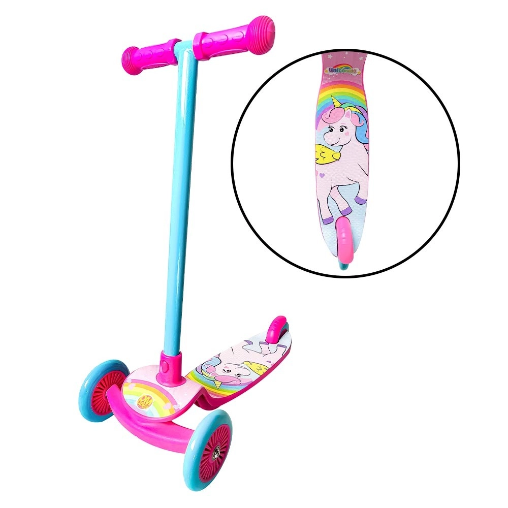 Patinete Dm Slim Unicornio