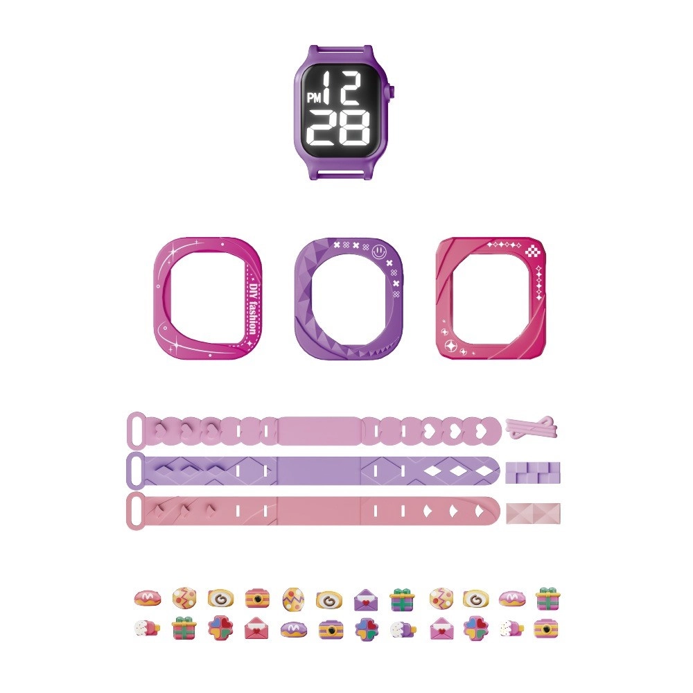 Kit Relogio Fashion Biju Collection Mod 02 Dm