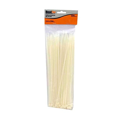 Abracadeira P/lacre Bestfer 3,6mmx250mm C/100 Un