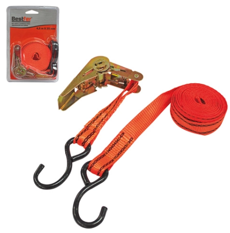 Bf Kit Cinta E Catraca P/amarracao De Car