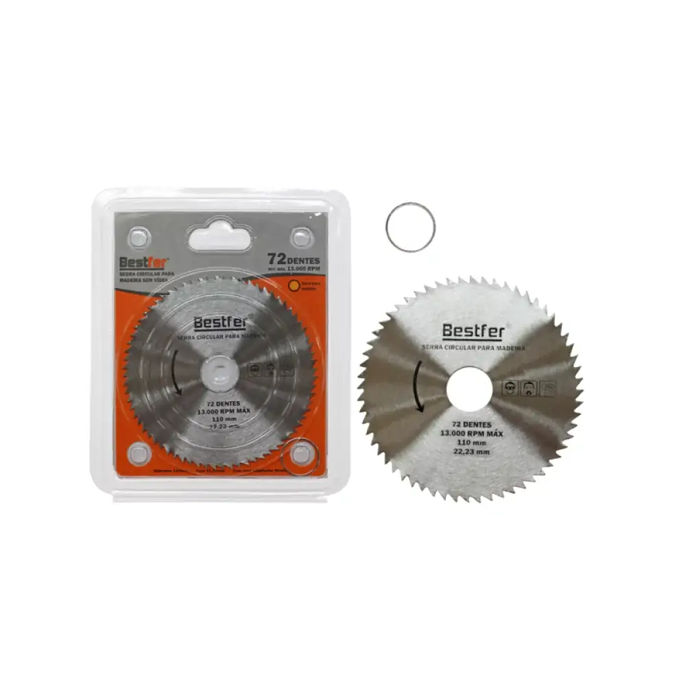 Serra Circular P Madeira 110mm 4pol S Videa 72d Bfh0976 Bestfer
