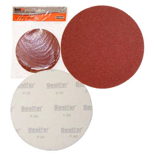 Disco De Lixa Com Velcro P80 Bestfer