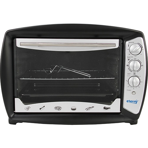 Forno Elétrico Eterny Et14002a 110v Preto C/ Inox Escovado