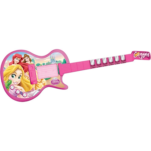 Guitarra Eletrônica Princesas Yellow