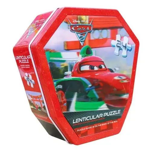 Quebra Cabeca 3d Na Lata Carros R 1443