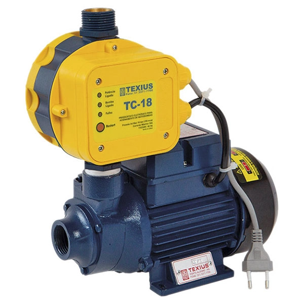 Pressurizador para Rede Hidráulica 1/2CV Bivolt TC18 Texius