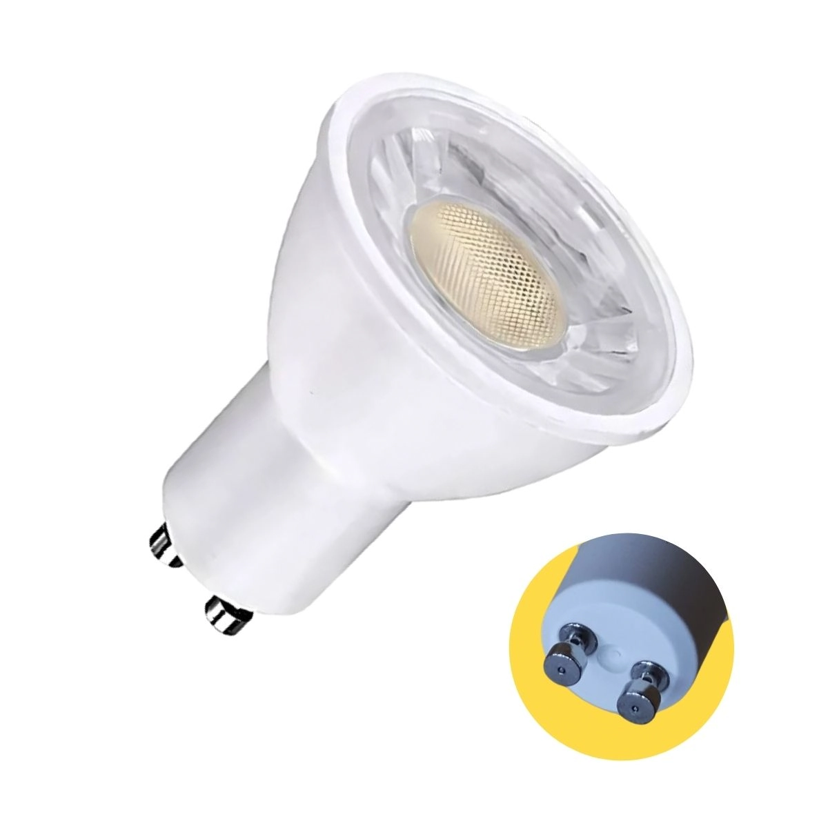 Lampada Led Dicroica Gu10 5w Branco Quente Ou  Frio - Branco Quente