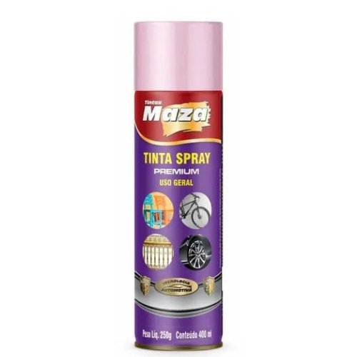 Tinta Spray Uso Geral Rosa Star Maza 400ml