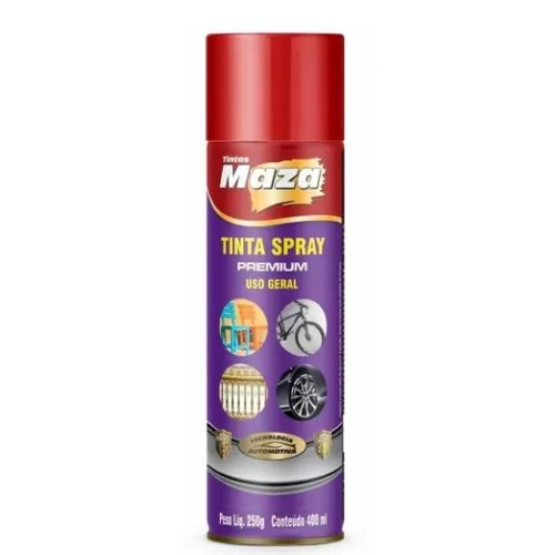Tinta Spray Uso Geral Vermelho 400ml