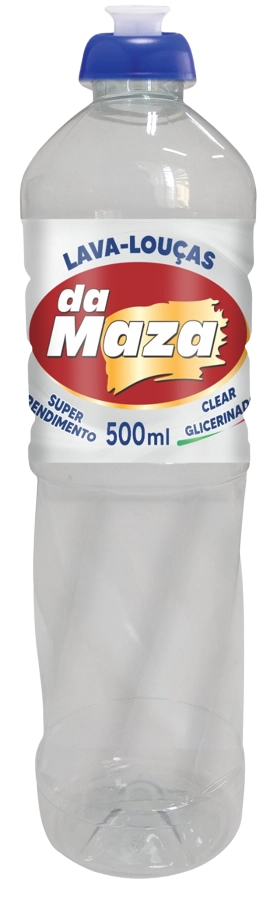 Lava Louças Clear Glicerinado Da Maza 500ml