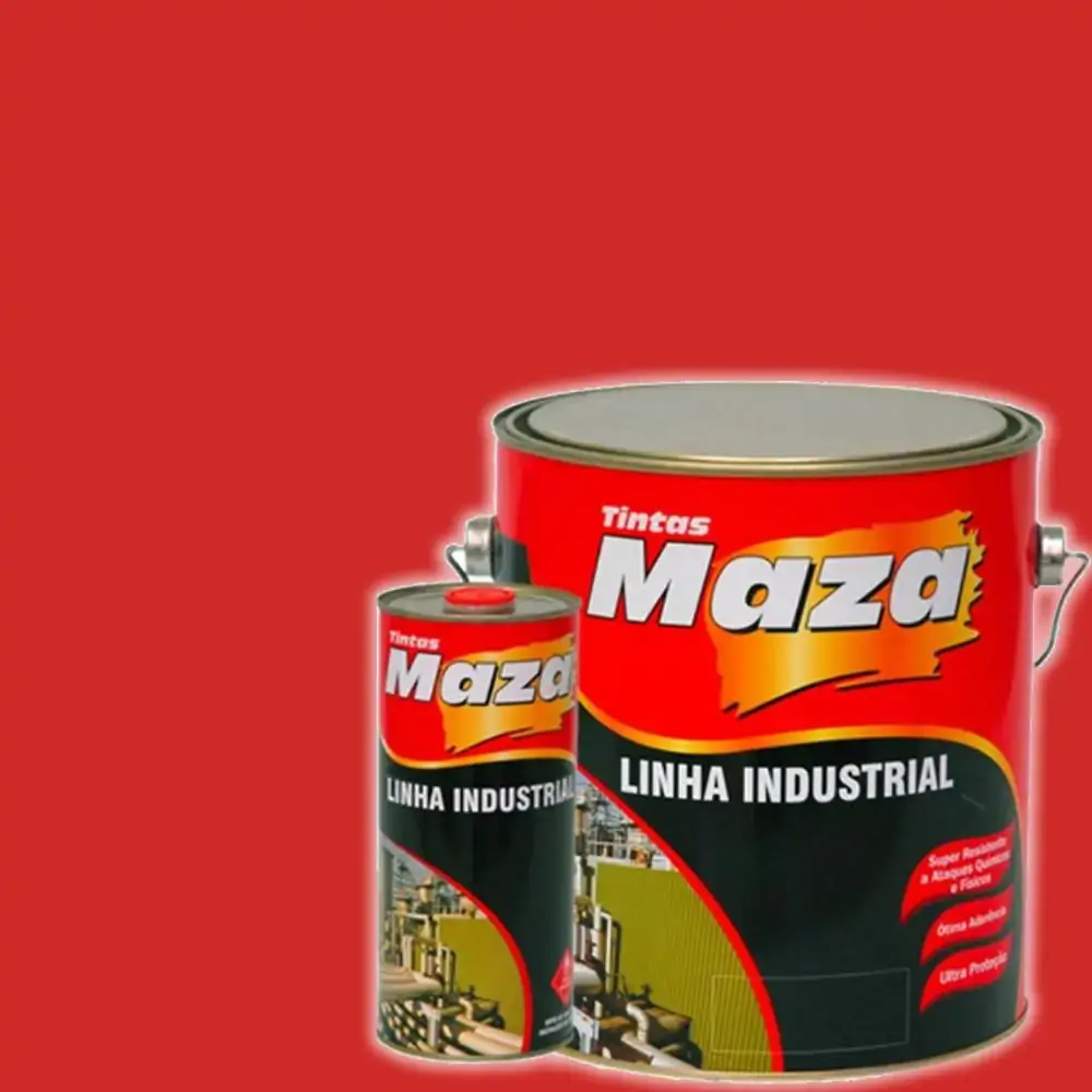 Epoxi Kit Vermelho 3,6l Maza