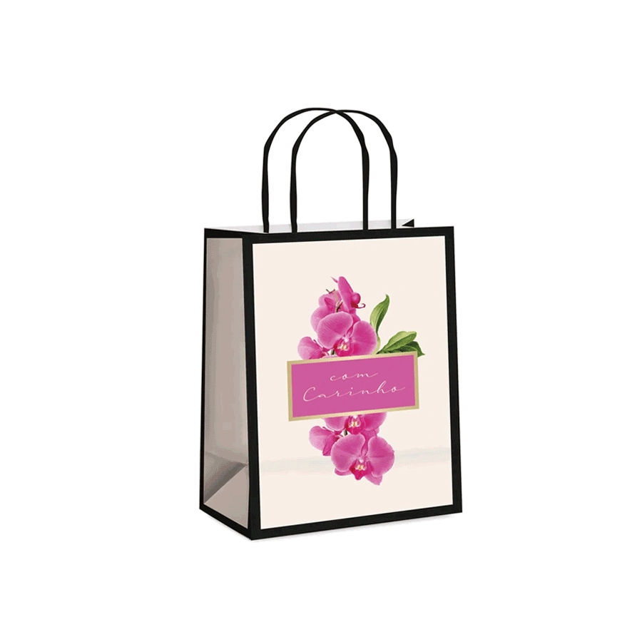 Sacola Papel Cromus Celine P 21,5x15x8 C/1 Un Cfsc