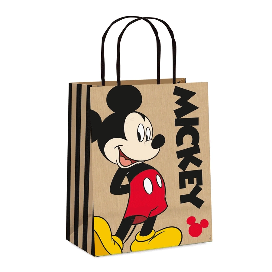 Sacola Papel Cromus Mickey Colors G 32x26,5x13