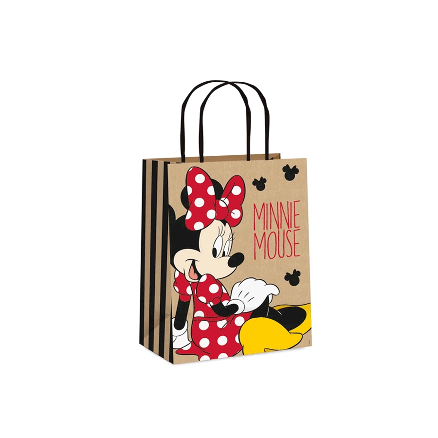 Sacola Papel Cromus Minnie Colors P 21,5x15x8