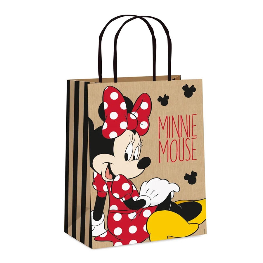 Sacola Papel Cromus Minnie Colors G 32x26,5x13