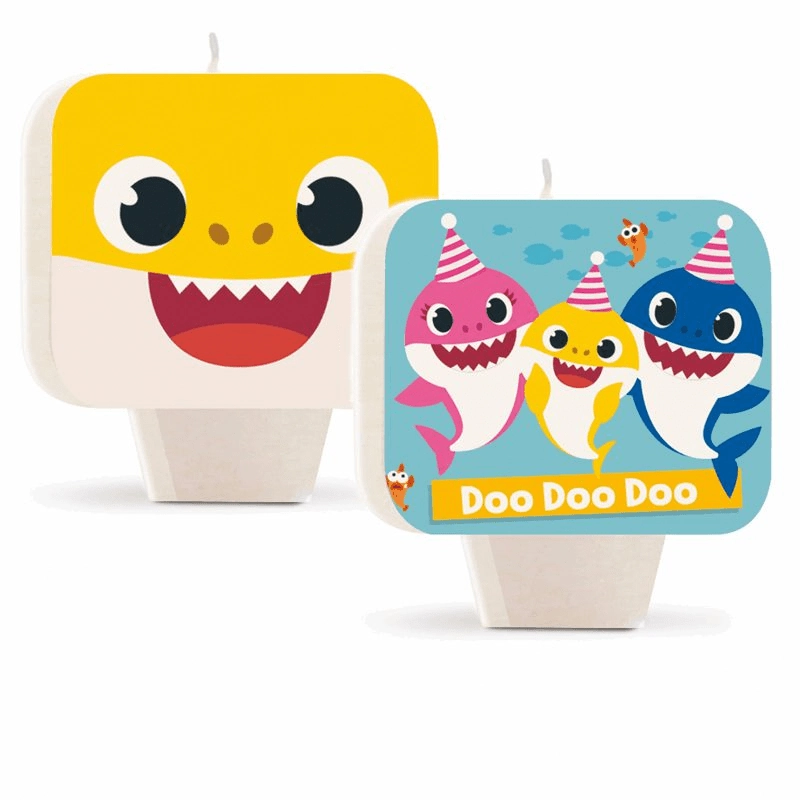Vela Plana D Face Baby Shark Un Cromus