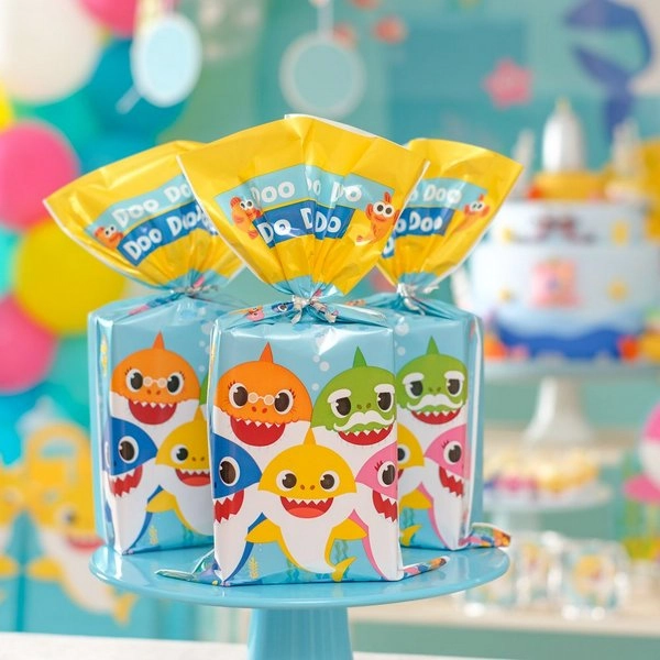 Sacola Surp 15x29 Baby Shark C/8 Un Cromus