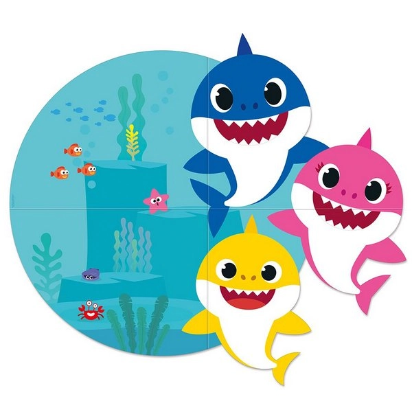 Painel 4lam Gigante Baby Shark Cromus