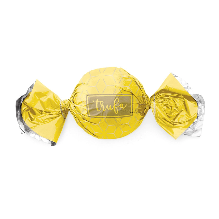 Emb Trufa Star Amarelo 14,5x15,5 C.100 Cromus