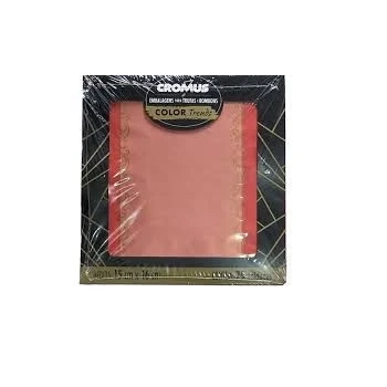 Emb Alum P/trufa Trends Rosa 14,5x15,5 Pt C/75 Un