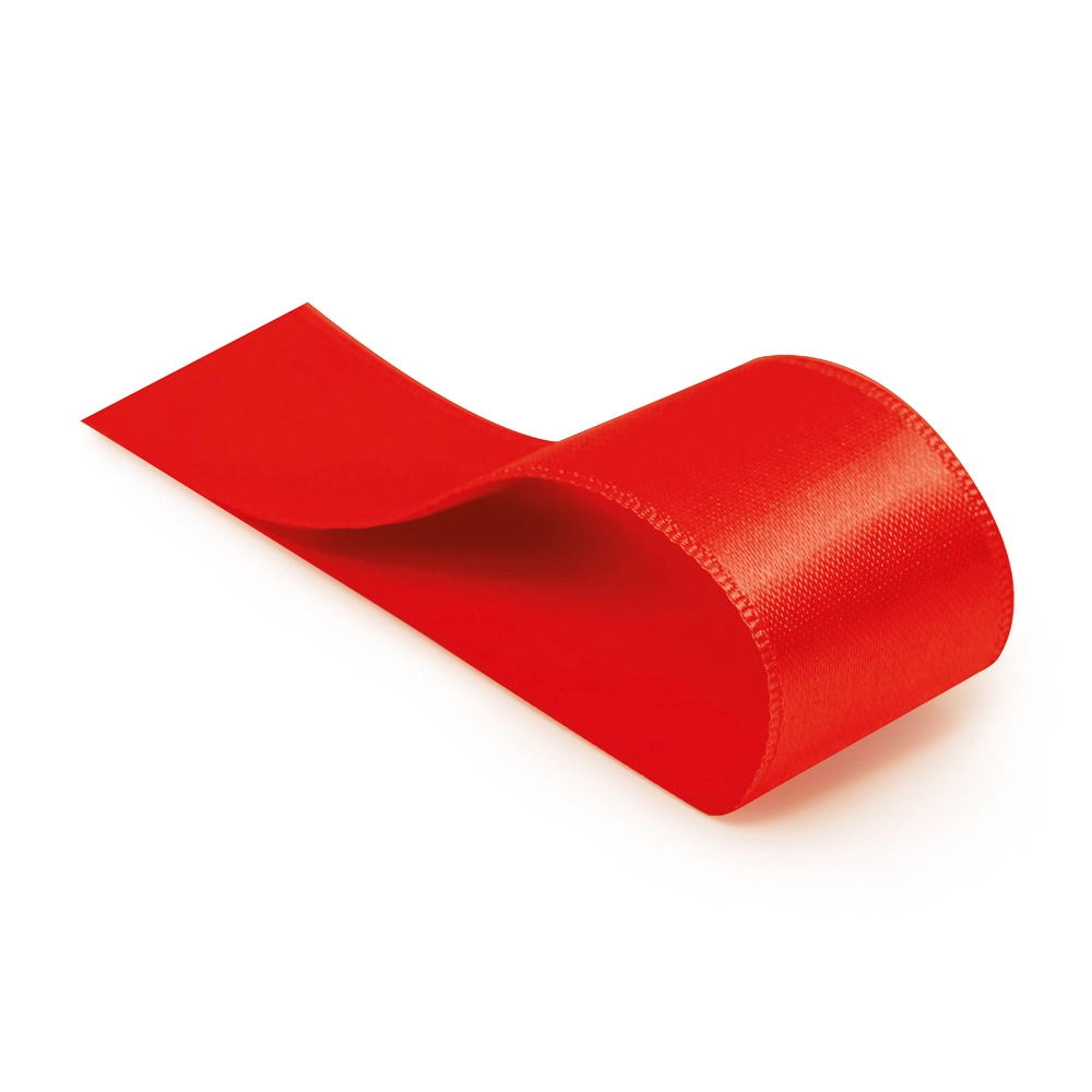 Fita Cetim Liso Vermelho 10,5mmx10m 19000254 Cromus
