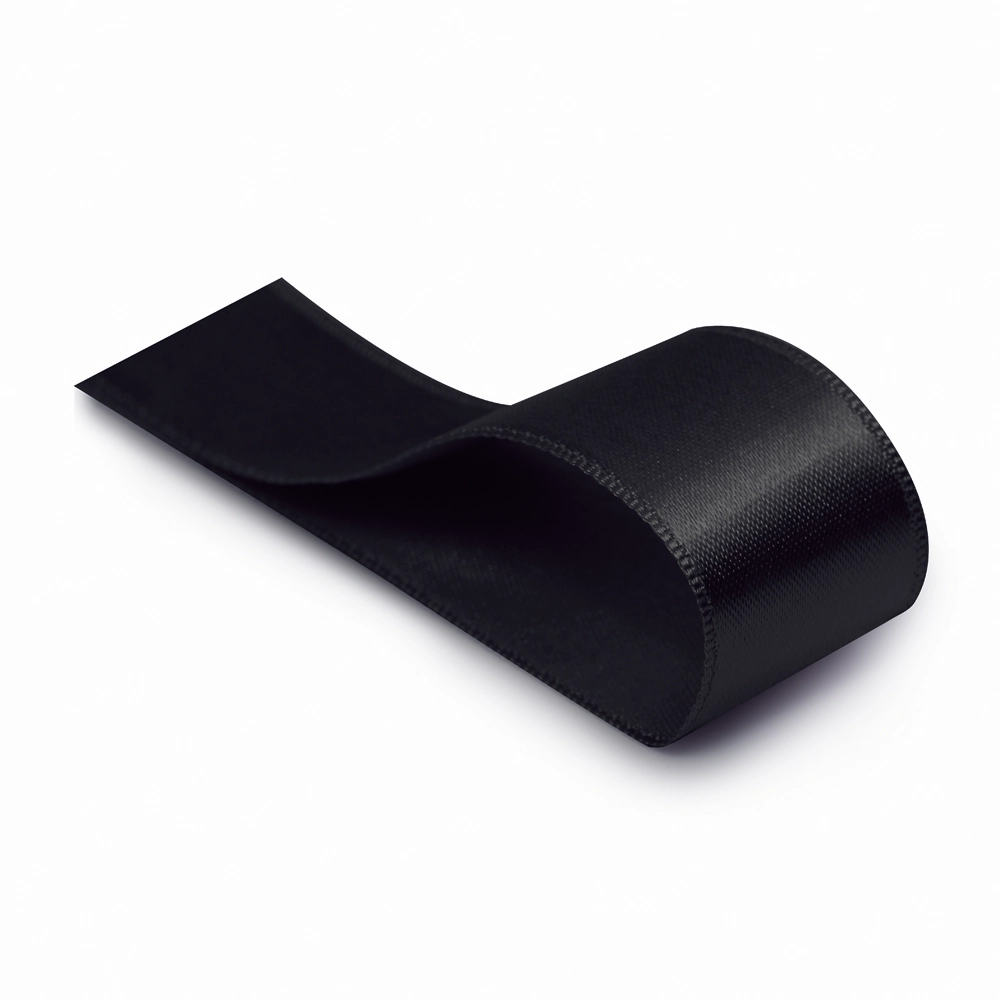 Fita Cetim Liso Preto 15mmx10m 19000360 Cromus