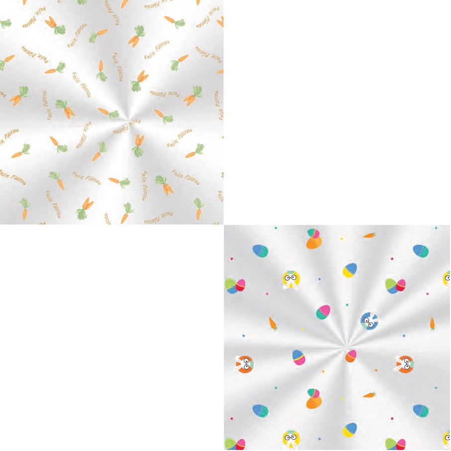 Saco 15x22 Transp Pascoa Cores C.100 Cromus
