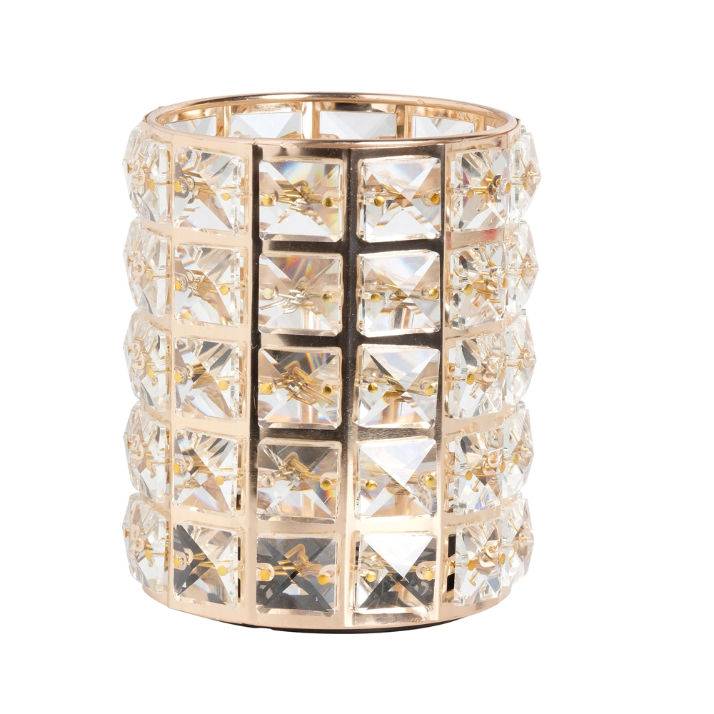 Porta Vela Metal Cristais Redondo Our P 3aa Bubble