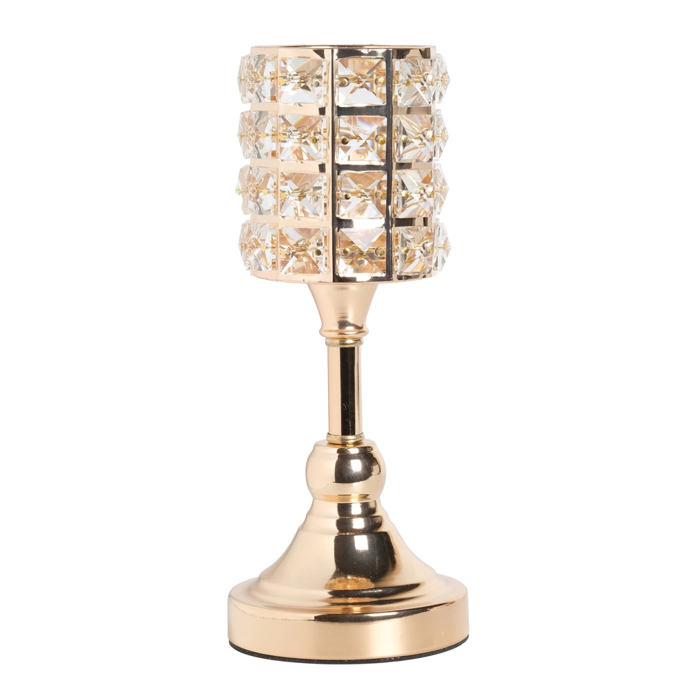 Porta Vela Metal Cristais Redondo Our P Bubble