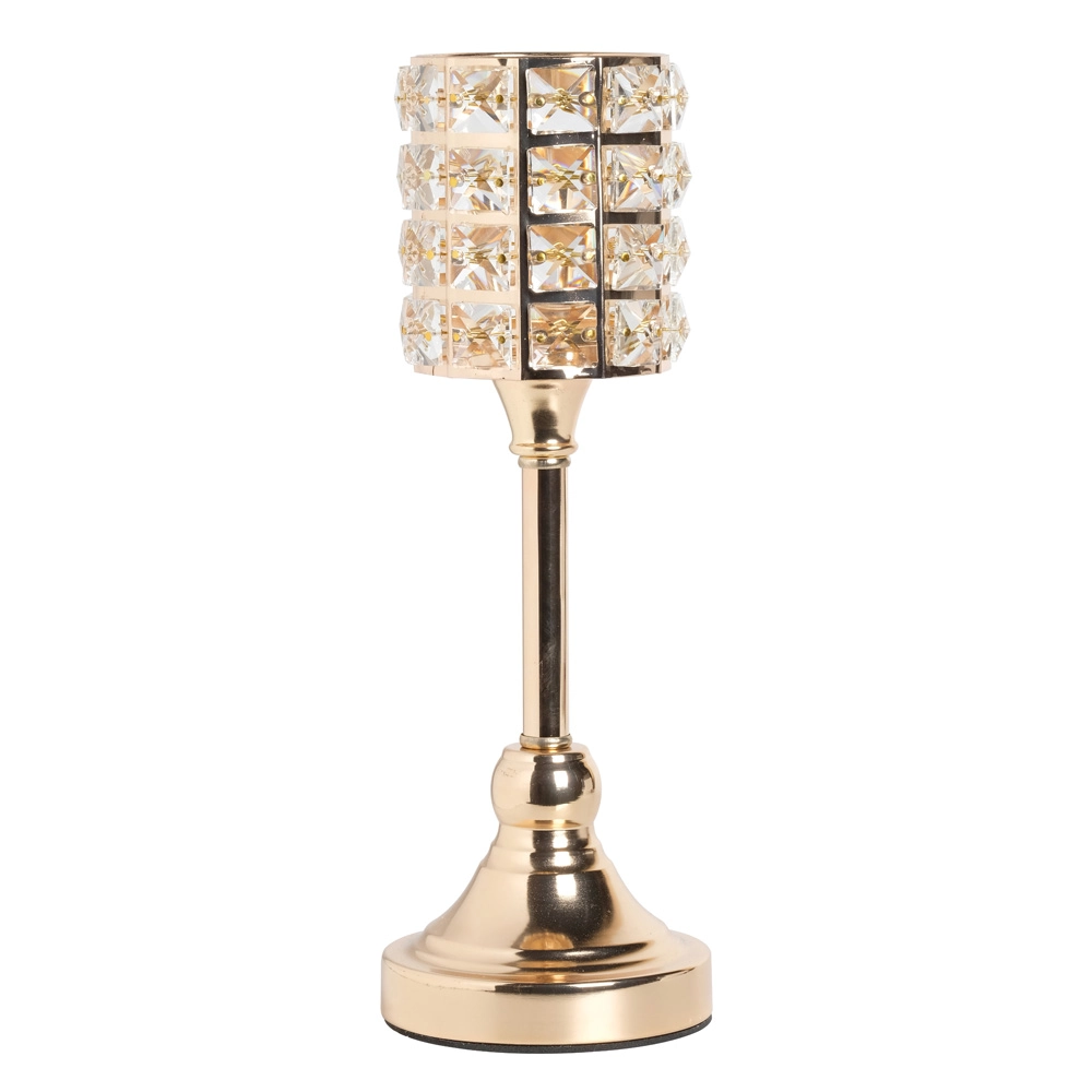 Porta Vela Metal Cristais Redondo Our M Bubble