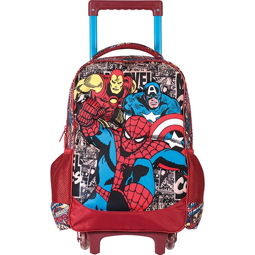 Mochila De Carrinho Média Marvel Comics Team Up Xeryus