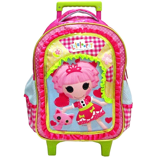 Mochila Infantil Com Rodinhas Média Lallaloopsy Jewel Xeryus