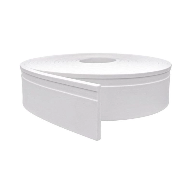 Rodapé De Eva Autocolante Rp16 10cm Branco 2,5 Metros