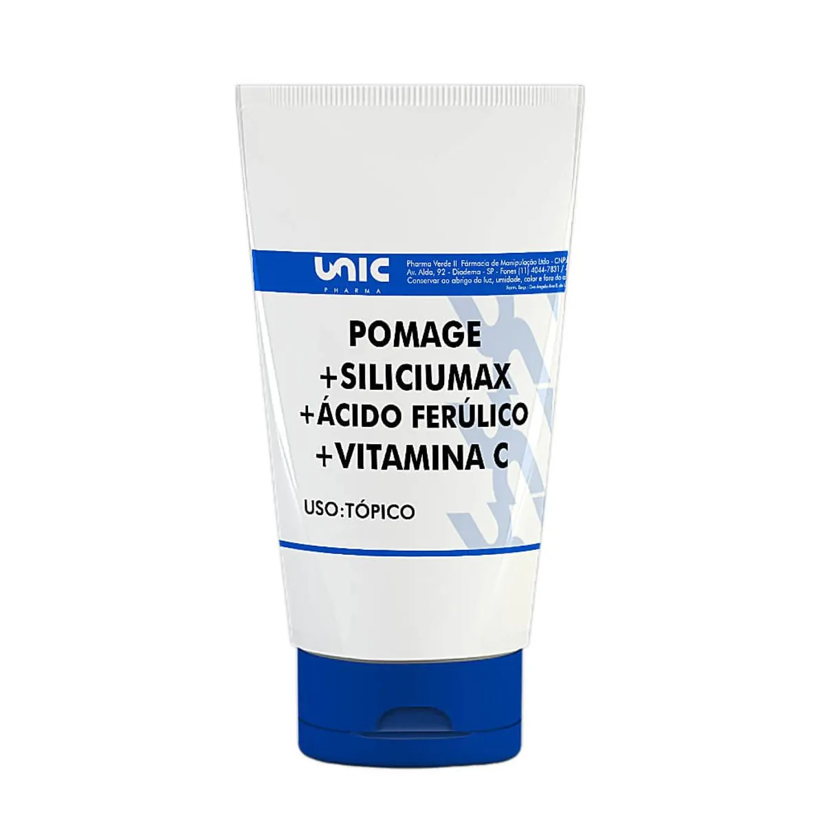Pomage + Siliciumax + Ácido Ferúlico + Vit C - 30g