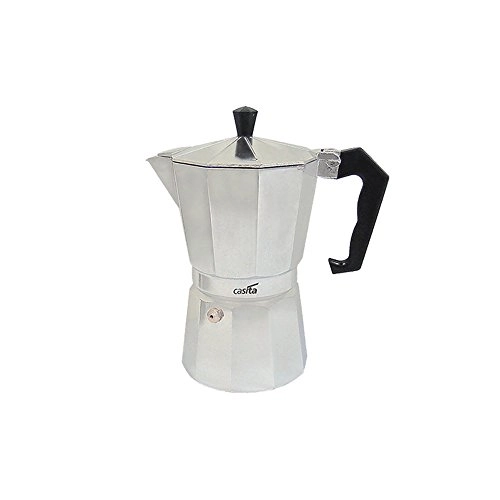 Cafeteira Tipo Italiana Em Alumínio Com Capacidade Para 6