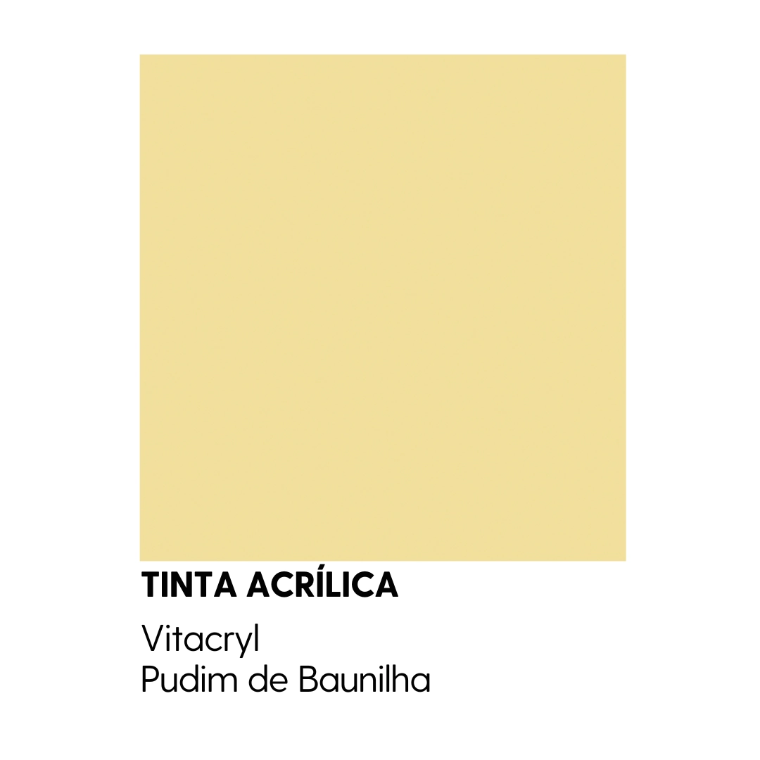 Tinta Emborrachada Acetinada Amarelos - Pudim De Baunilha - 3 6 Lts