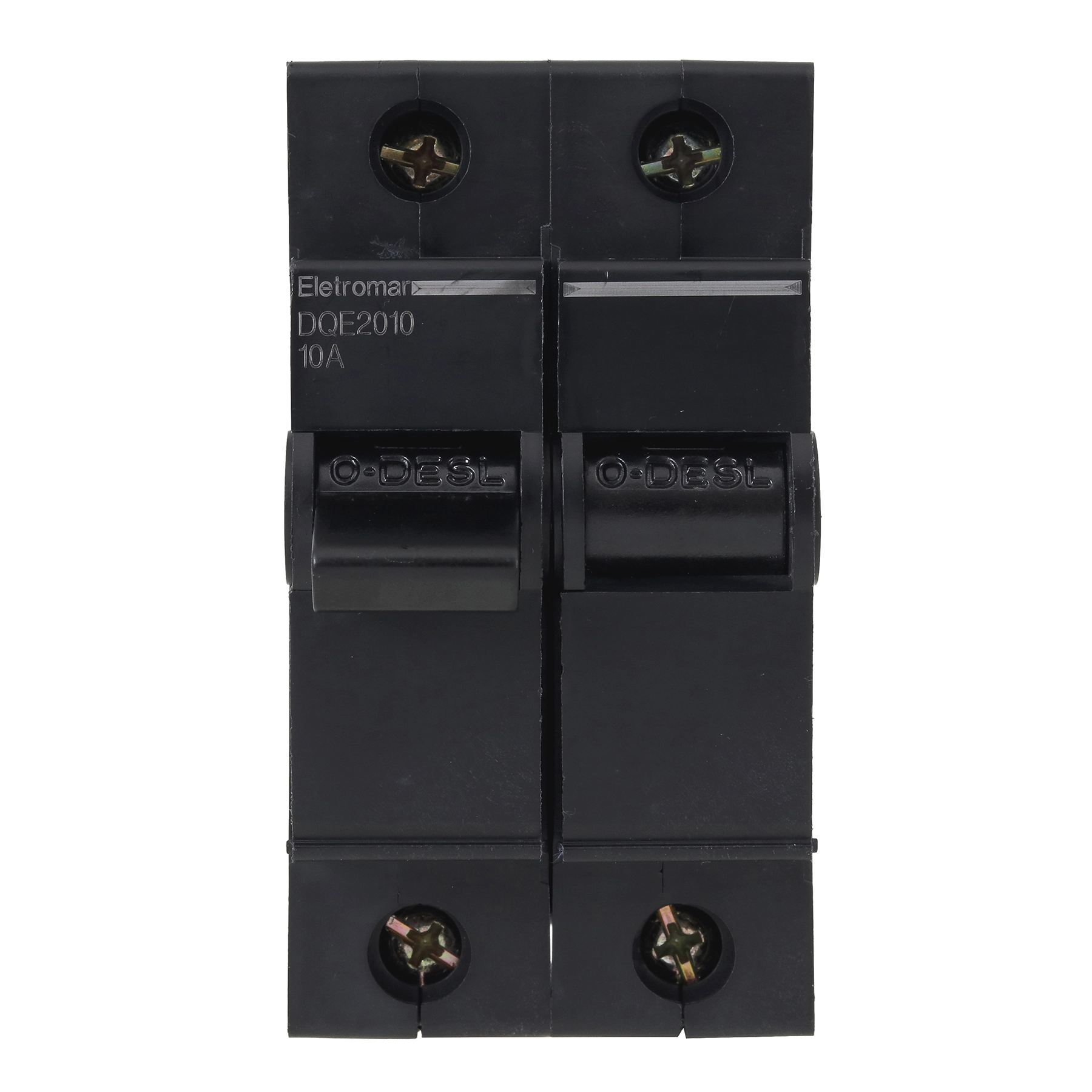 Disjuntor Nema Bipolar 220v a 380v 10A DQE2010 Eletromar