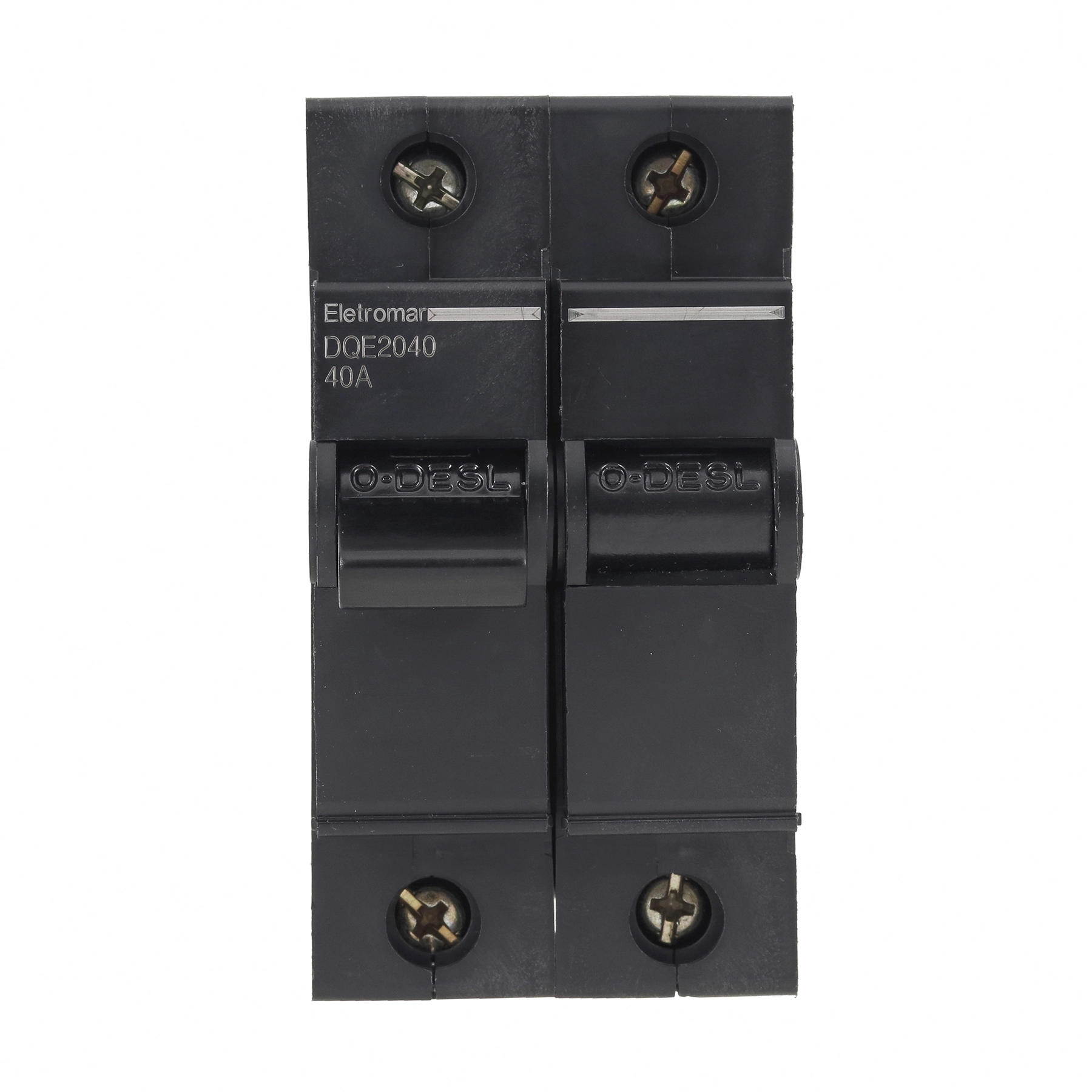 Disjuntor Nema Bipolar 220v a 380v 40A DQE2040 Eletromar