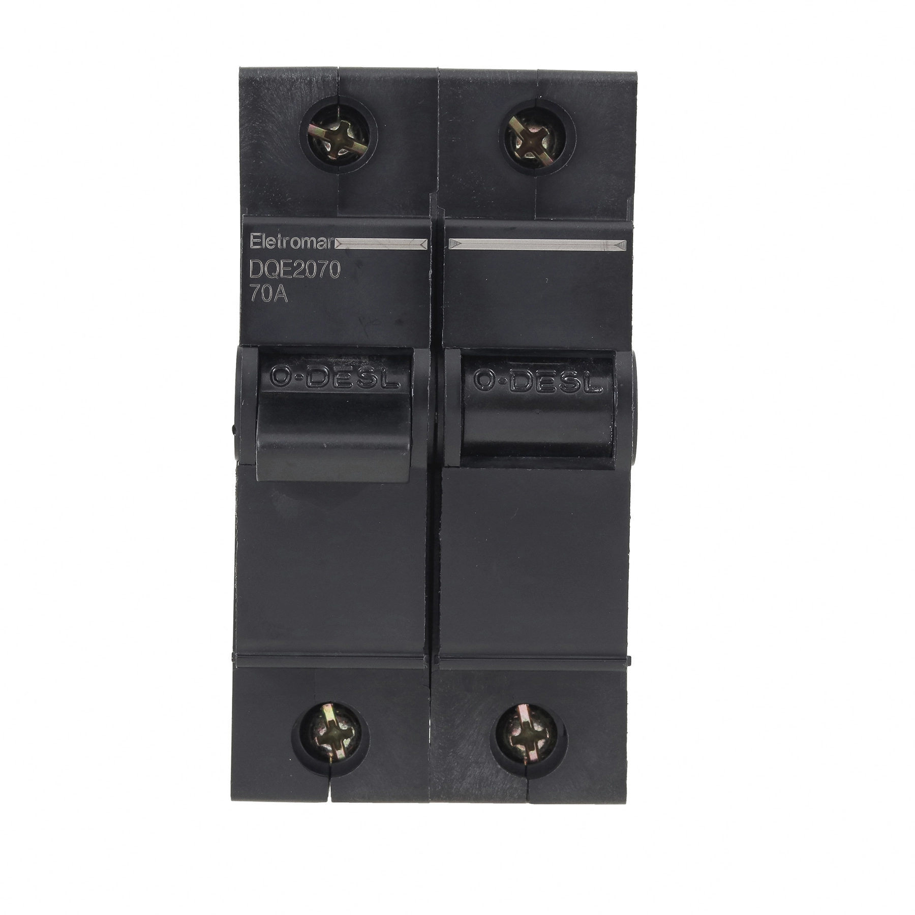 Disjuntor Nema Bipolar 220v a 380v 70A DQE2070 Eletromar